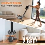 pooboo Magnetic Rowing Machine with LCD Monitor