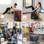 GIKPAL 3-in-1 Plyo Box for Home Workouts