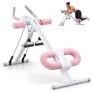 Adjustable Foldable Ab Machine for Home Workouts