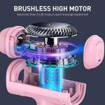 SORUDEL Deep Tissue Massage Gun with 7 Heads