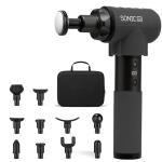 LifePro Sonic LX Massage Gun with Heat & Attachments