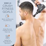 LifePro Sonic LX Massage Gun with Heat & Attachments