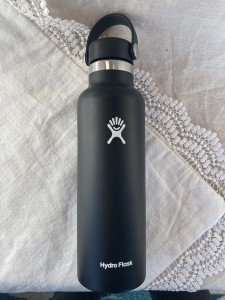 21oz Hydro Flask Standard Mouth Water Bottle - Black