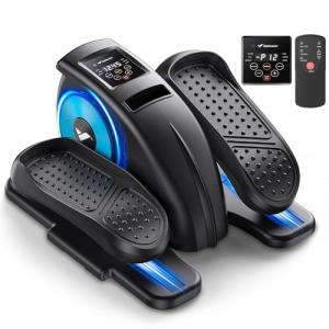 MERACH Portable Under Desk Elliptical for Home Use