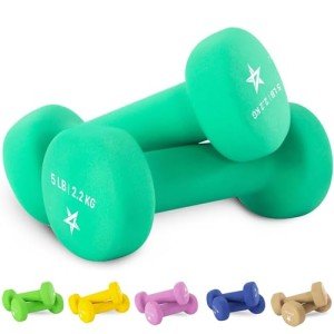 5 lb Neoprene Dumbbell Set (1 Pair)