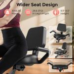 Pleny 5-in-1 Folding Exercise Bike for Home Gym