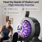 Niceday Magnetic Rowing Machine - 350lbs Capacity