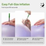 Slim Panda 9-Inch Pilates and Exercise Ball