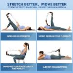 Comness Foot and Calf Stretching Strap - Black