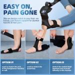 Comness Foot and Calf Stretching Strap - Black