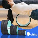 Chirp Wheel Foam Roller Set for Back Pain Relief
