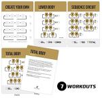 Suspension Trainer Exercise Cards for Home Workouts