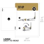 Suspension Trainer Exercise Cards for Home Workouts