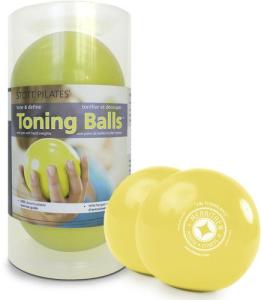 STOTT PILATES Merrithew Toning Ball – 2 lbs (Two-Pack)
