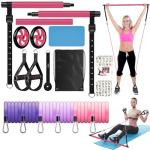 Pilates Bar Kit with Resistance Bands for Home Workout