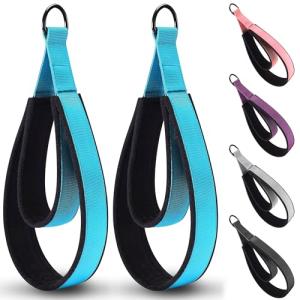 Set of 2 Pilates D-Ring Exercise Straps
