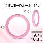 Yes4All 10lb Weighted Power Ring for Fitness