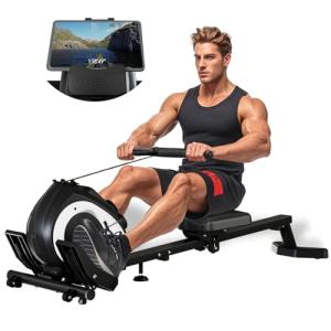 UPREIGN Adjustable Magnetic Rowing Machine for Home