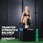 Titan Fitness 3-in-1 Foam Plyometric Box