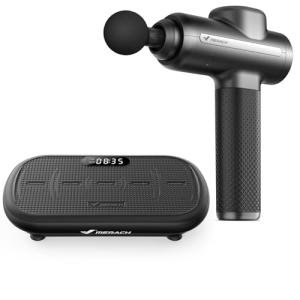 MERACH Deep Tissue Massage Gun with 6 Heads