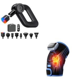 BOB AND BRAD Heated Knee Brace & Massage Gun