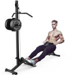 Foldable 2-in-1 Rowing and Cable Machine