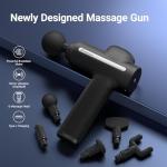 MERACH Portable Massage Gun with 6 Attachments