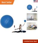 CIZEBO 6-Inch Mini Exercise and Yoga Ball