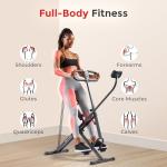 Sunny Health & Fitness Upright Row-N-Ride Trainer