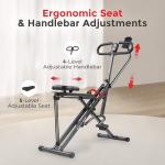 Sunny Health & Fitness Upright Row-N-Ride Trainer