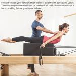 TOBWOLF Double Loop Pilates Straps - 2-Pack