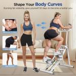 Compact Folding Stair Stepper for Home Workouts