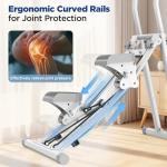 Compact Folding Stair Stepper for Home Workouts