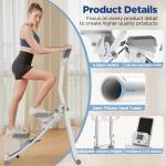 Compact Folding Stair Stepper for Home Workouts