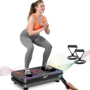 Vibration Plate Fitness Platform for Whole Body Workouts