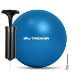 Trideer Pilates Ball 7-8 inch with Pump, Small Pilates Ball, Core Ball, Therapy Ball, Small Exercise Ball for Between Knees, Mini Yoga Ball for Yoga, Barre, Physical Therapy, AB, Core Strength