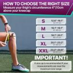 Elite Knee Brace with Size Stabilizer - 2 Pack