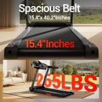 Under Desk Treadmill with Full-Screen Display