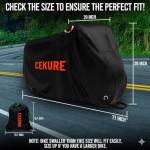 Heavy-Duty Waterproof Bike Cover for Outdoor Storage
