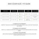 Heavy-Duty Waterproof Bike Cover for Outdoor Storage