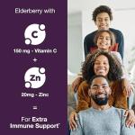 Elderberry Vitamin C Zinc Immune Support Capsules