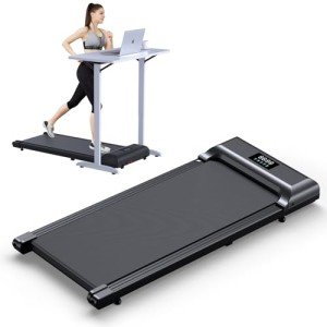Sienfix 2-in-1 Under Desk Walking Treadmill