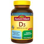 Nature Made Vitamin D3 1000 IU Dietary Supplement