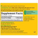 Nature Made Vitamin D3 1000 IU Dietary Supplement