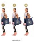 Gonex Multi-Pocket Yoga Mat Tote Bag - Blue