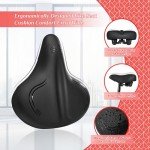 EKEPIN Oversized Gel Bike Seat for Comfort