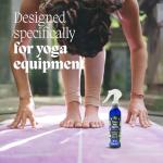 Vapor Fresh Yoga Mat Spray - Eucalyptus Lavender - Cleaner and Deodorizing Spray for Yoga Blocks and Equipment - Plant Based Ingredients, 6oz (1-Pack)