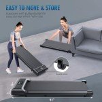 Sienfix 2-in-1 Under Desk Walking Treadmill