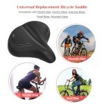 EKEPIN Oversized Gel Bike Seat for Comfort