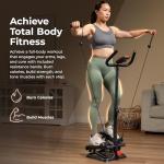 Sunny Health & Fitness Smart Stepper with Resistance Bands